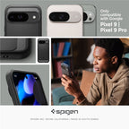 Spigen Rugged Armor, matte black - Google Pixel 9 Pro/Pixel 9