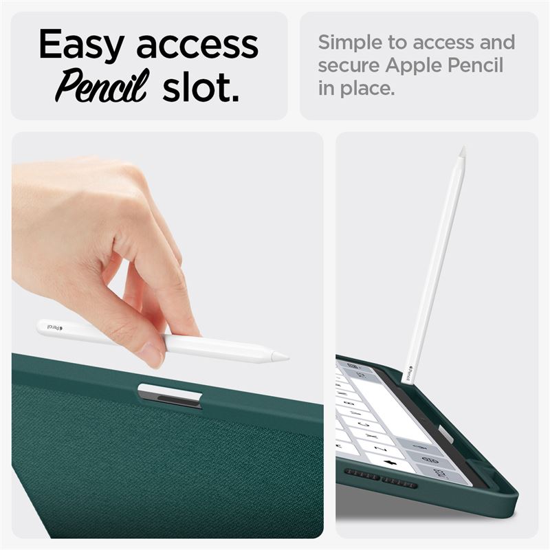 Spigen Urban Fit, midnight green - iPad Pro 13" (2025/2024)