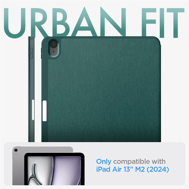 Spigen Urban Fit, midnight green - iPad Pro 13" (2025/2024)