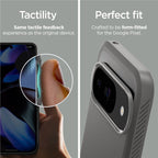 Spigen Rugged Armor, marble gray - Google Pixel 9 Pro/Pixel 9