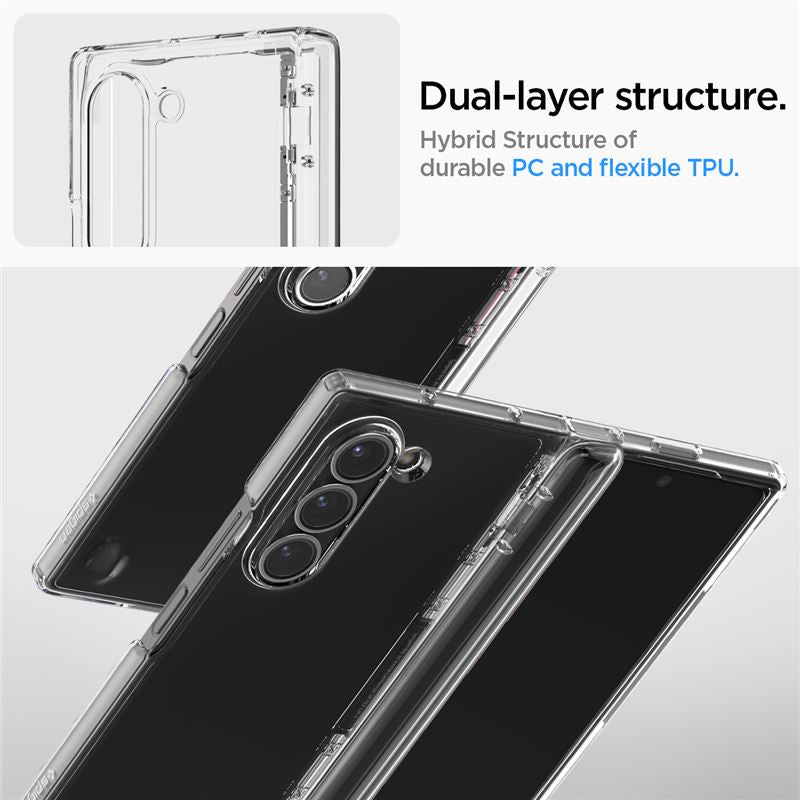 Spigen Ultra Hybrid Pro, crystal clear - Samsung Galaxy Z Fold6