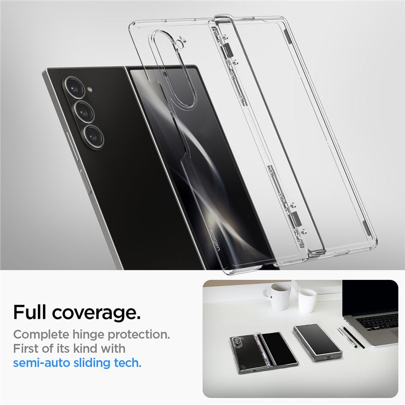Spigen Ultra Hybrid Pro, crystal clear - Samsung Galaxy Z Fold6