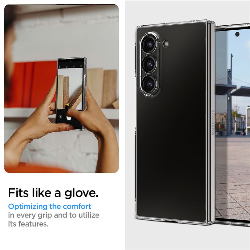 Spigen Air Skin, crystal clear - Samsung Galaxy Z Fold6