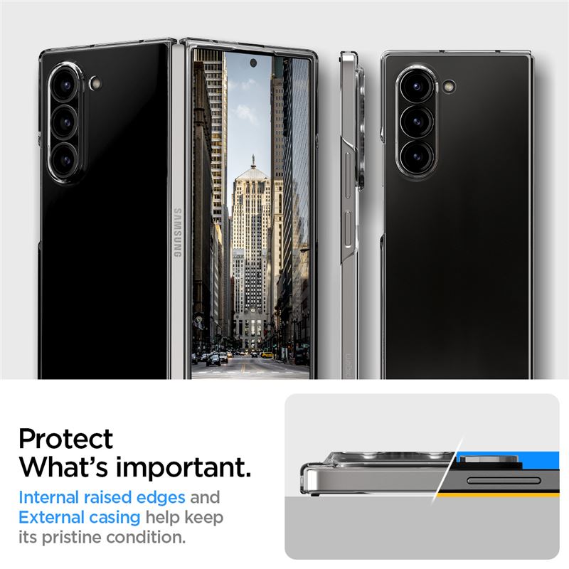 Spigen Air Skin, crystal clear - Samsung Galaxy Z Fold6