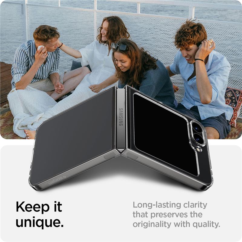 Spigen Air Skin, crystal clear - Samsung Galaxy Z Flip6/7 FE