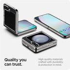 Spigen Air Skin, crystal clear - Samsung Galaxy Z Flip6/7 FE