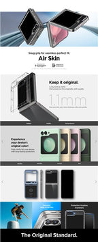 Spigen Air Skin, crystal clear - Samsung Galaxy Z Flip6/7 FE