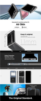 Spigen Air Skin, crystal clear - Samsung Galaxy Z Flip6/7 FE