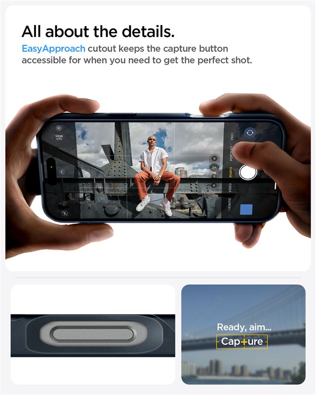 Spigen Thin Fit MagSafe, metal slate - iPhone 16 Pro Max