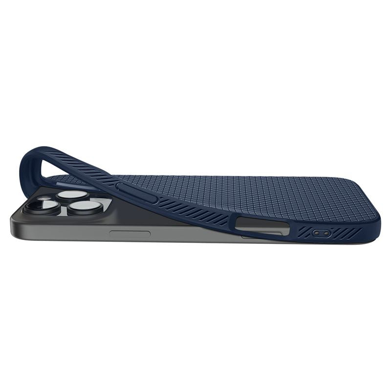 Spigen Liquid Air, navy blue - iPhone 16 Pro Max