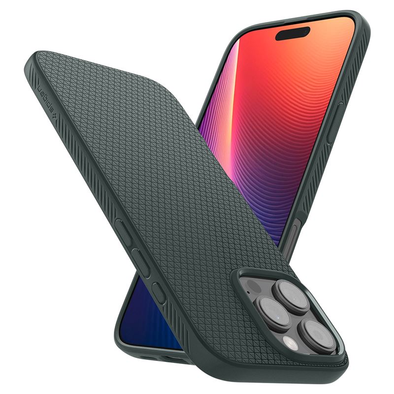 Spigen Liquid Air, abyss green - iPhone 16 Pro Max