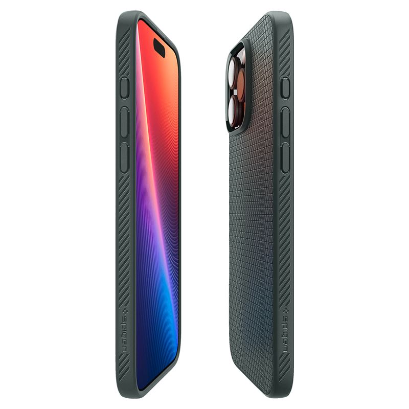 Spigen Liquid Air, abyss green - iPhone 16 Pro Max