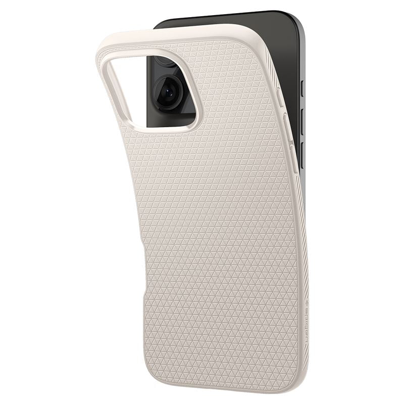 Spigen Liquid Air, natural titanium - iPhone 16 Pro Max