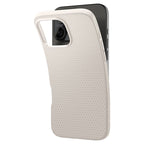 Spigen Liquid Air, natural titanium - iPhone 16 Pro Max