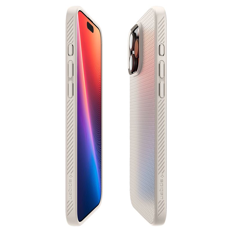 Spigen Liquid Air, natural titanium - iPhone 16 Pro Max