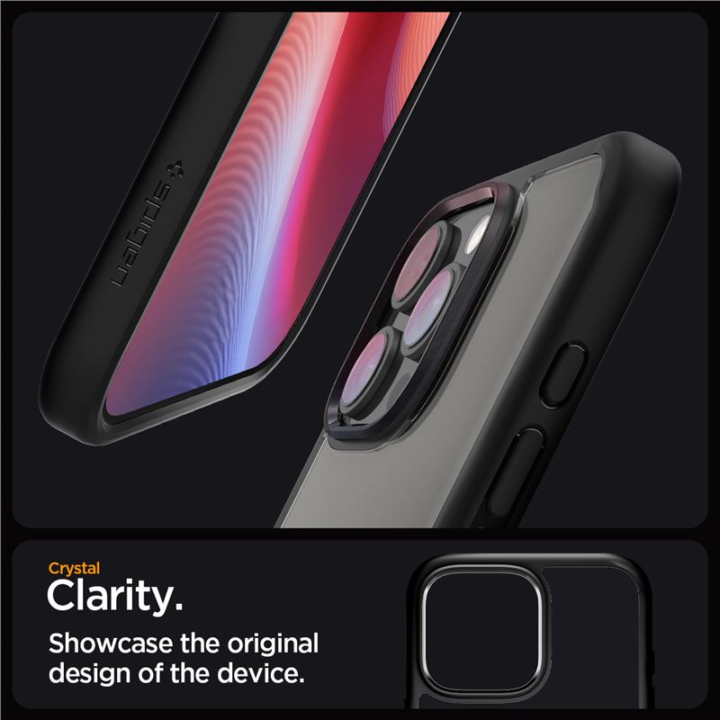 Spigen Ultra Hybrid, matte black - iPhone 16 Pro Max