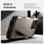 Spigen Tough Armor MagSafe, gunmetal - iPhone 16 Pro Max