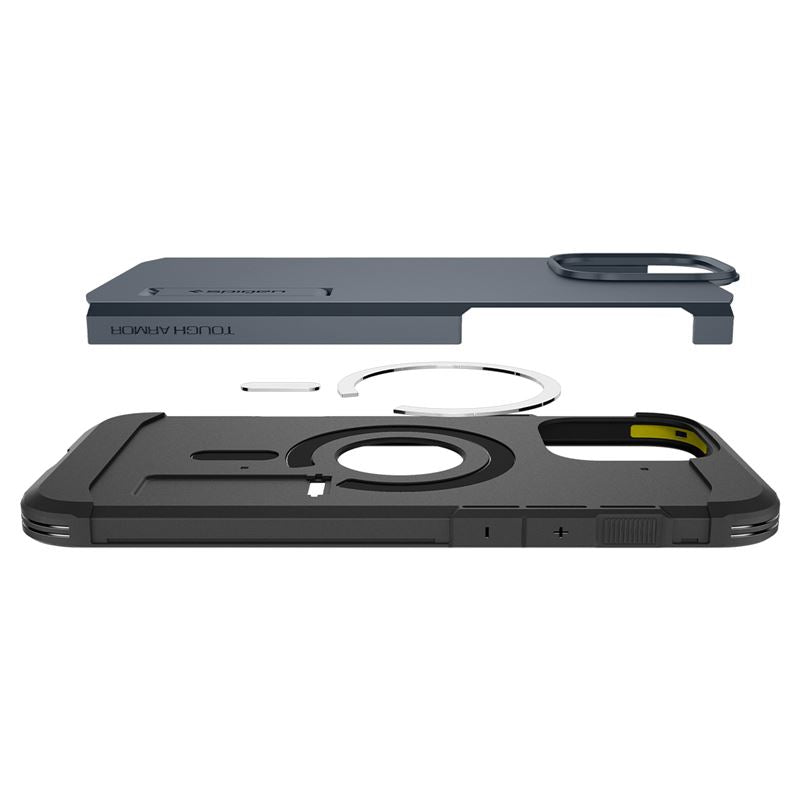 Spigen Tough Armor MagSafe, metal slate - iPhone 16 Pro Max