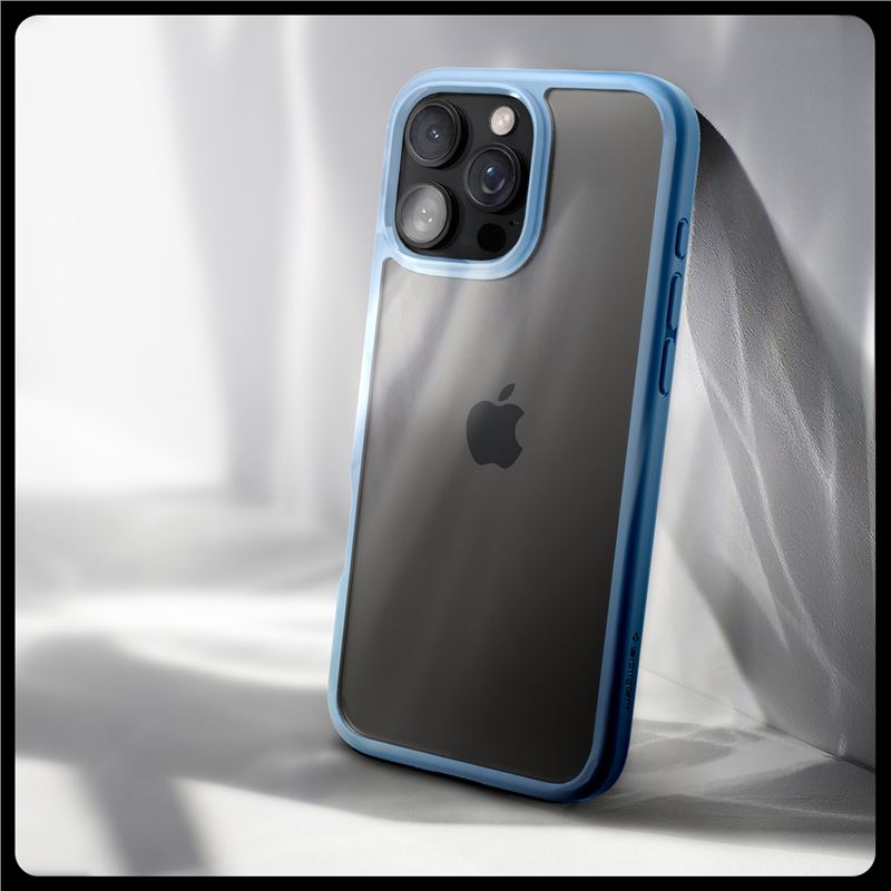 Spigen Crystal Hybrid, sierra blue - iPhone 16 Pro Max