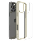 Spigen Crystal Hybrid, mute beige - iPhone 16 Pro Max