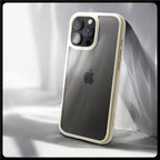Spigen Crystal Hybrid, mute beige - iPhone 16 Pro Max