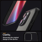 Spigen Crystal Hybrid, matte black - iPhone 16 Pro Max