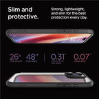 Spigen Crystal Hybrid, matte black - iPhone 16 Pro Max