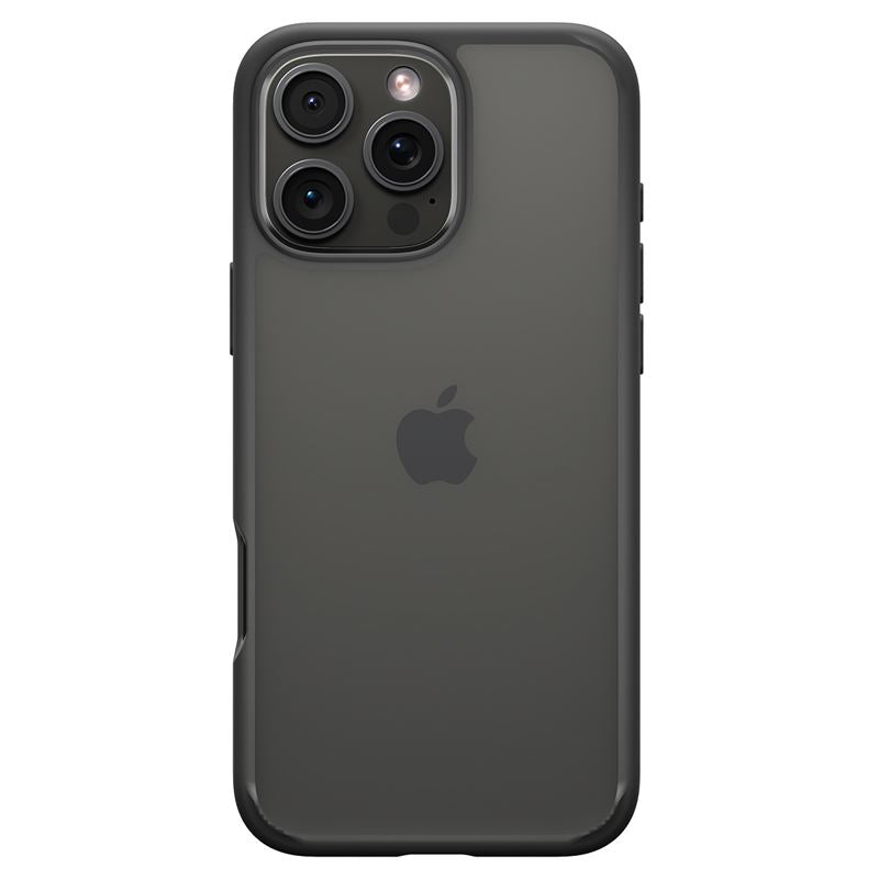 Spigen Crystal Hybrid, matte black - iPhone 16 Pro Max