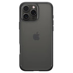 Spigen Crystal Hybrid, matte black - iPhone 16 Pro Max