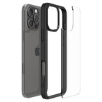 Spigen Crystal Hybrid, matte black - iPhone 16 Pro Max