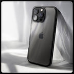 Spigen Crystal Hybrid, matte black - iPhone 16 Pro Max