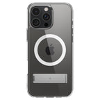 Spigen Caseology Capella MagSafe Kickstand, clear white silver - iPhone 16 Pro Max