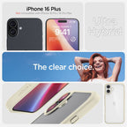 Spigen Ultra Hybrid, mute beige - iPhone 16 Plus