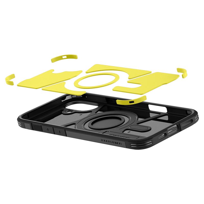 Spigen Tough Armor MagSafe, black - iPhone 16 Plus