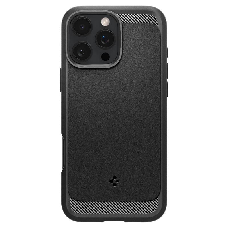 Spigen Rugged Armor MagSafe, matte black - iPhone 16 Pro