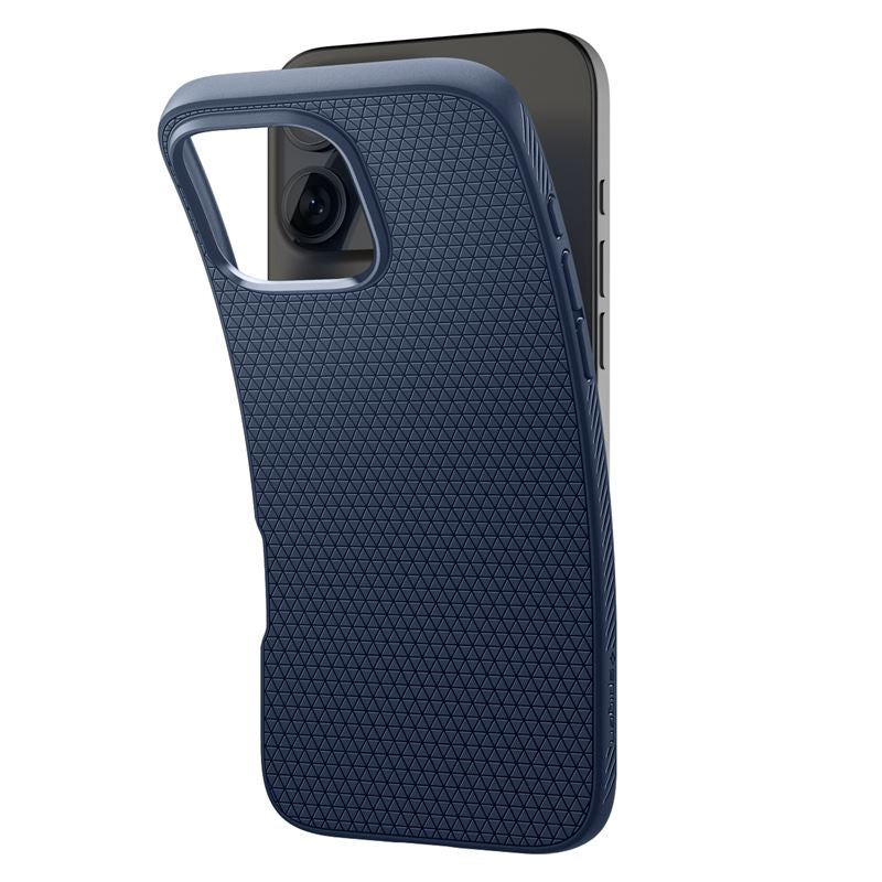 Spigen Liquid Air, navy blue - iPhone 16 Pro