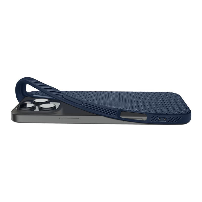 Spigen Liquid Air, navy blue - iPhone 16 Pro