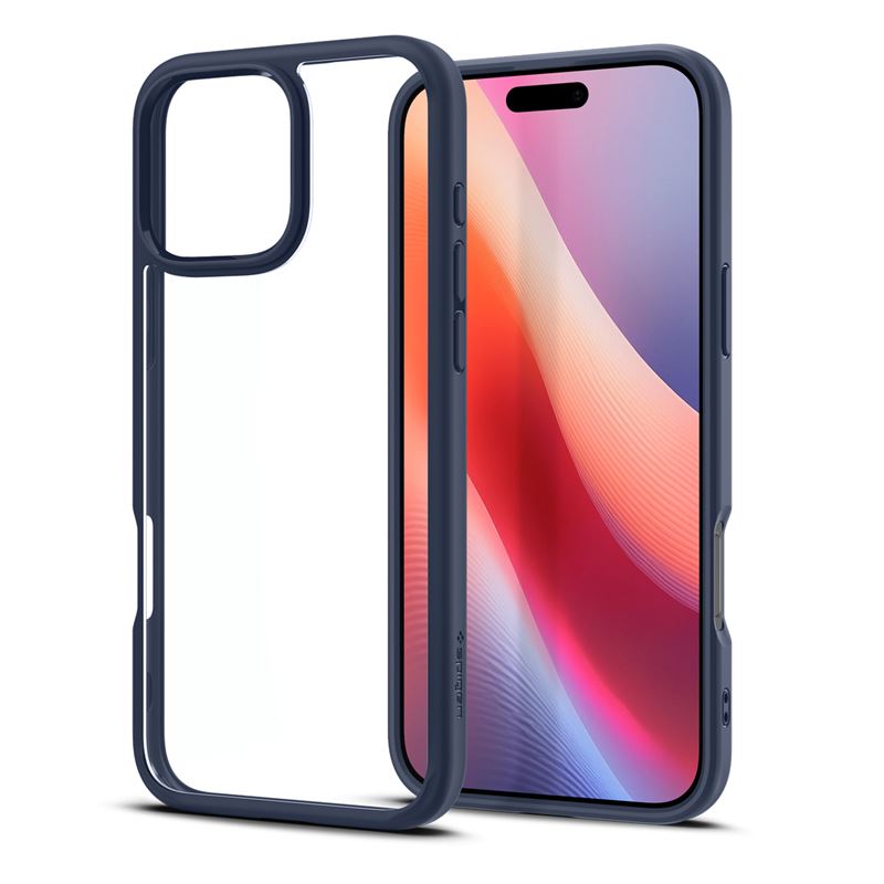 Spigen Ultra Hybrid, navy blue - iPhone 16 Pro