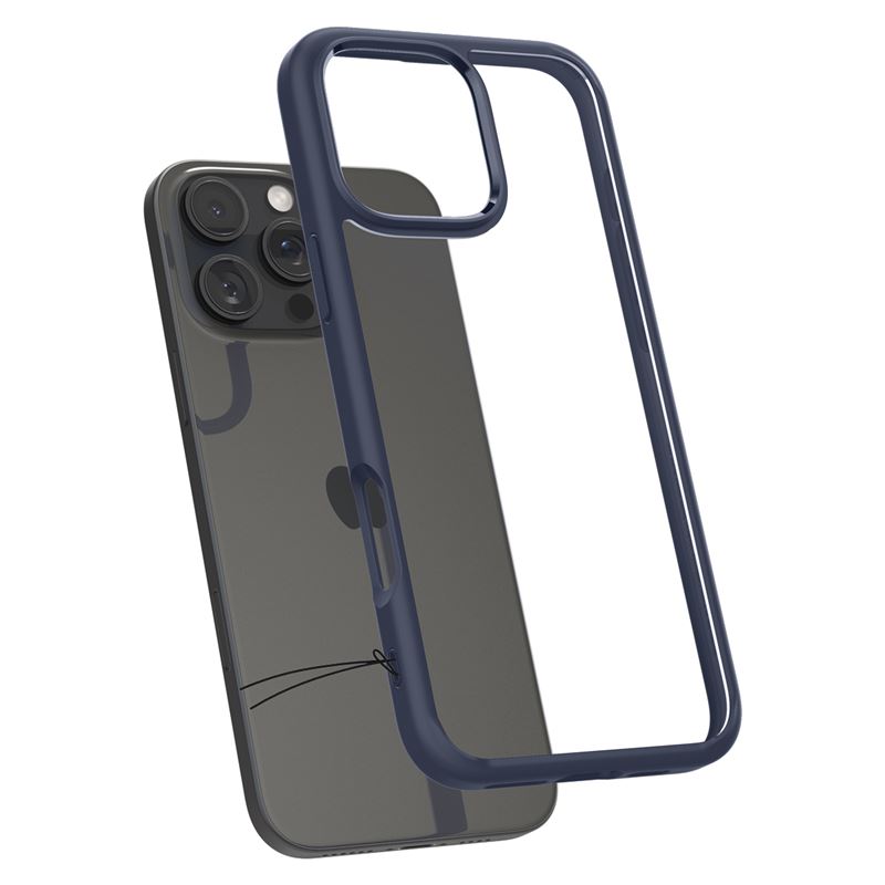 Spigen Ultra Hybrid, navy blue - iPhone 16 Pro
