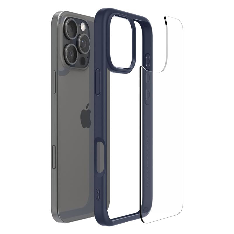 Spigen Ultra Hybrid, navy blue - iPhone 16 Pro