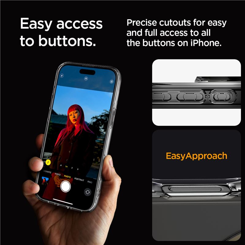 Spigen Ultra Hybrid MagSafe, gold - iPhone 16 Pro