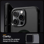 Spigen Ultra Hybrid MagSafe, frost black - iPhone 16 Pro