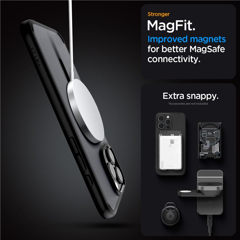 Spigen Ultra Hybrid MagSafe, frost black - iPhone 16 Pro