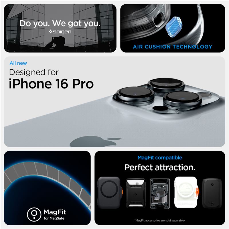 Spigen Ultra Hybrid MagSafe, zero one - iPhone 16 Pro