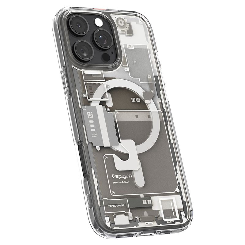 Spigen Ultra Hybrid MagSafe, zero one natural titanium - iPhone 16 Pro