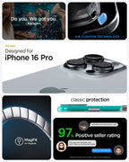 Spigen Classic C1 MagSafe, bondi blue - iPhone 16 Pro