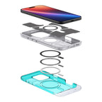 Spigen Classic C1 MagSafe, bondi blue - iPhone 16 Pro