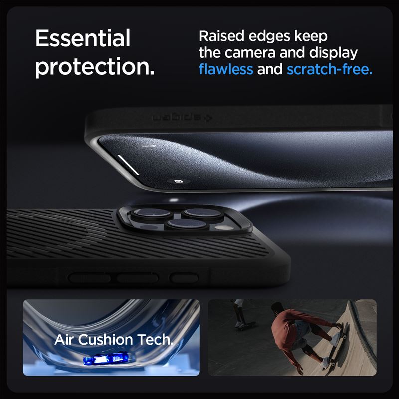 Spigen Core Armor MagSafe, matte black - iPhone 16 Pro