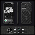 Spigen Core Armor MagSafe, matte black - iPhone 16 Pro