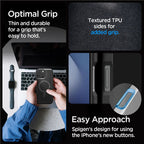 Spigen Core Armor MagSafe, matte black - iPhone 16 Pro